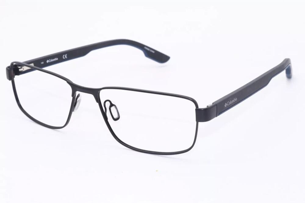 COLUMBIA C3027 002 BLACK BLUE EYEGLASSES FRAMES 58-16-145 AUTHENTIC NEW